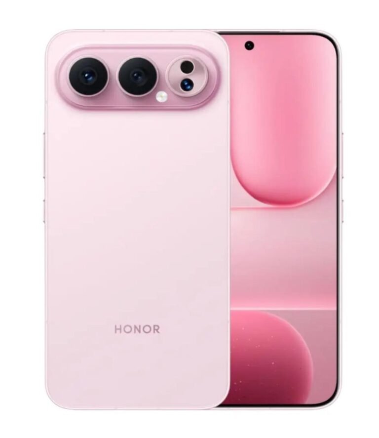 Honor 500 Pro Pink Color - Stylish 6,000 Nits Brightness Smartphone