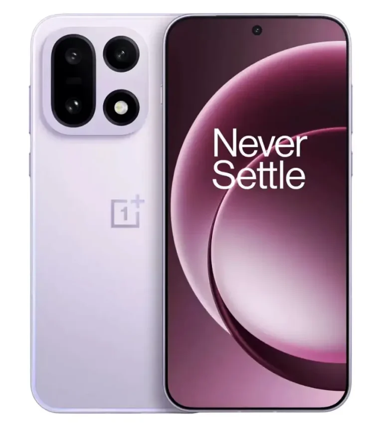 OnePlus 15 flagship smartphone with AMOLED display and triple camera setup