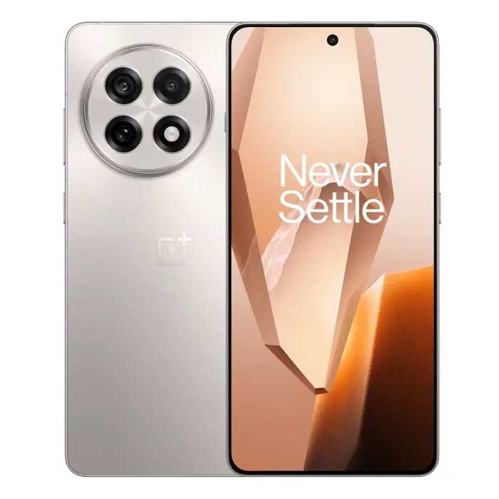 OnePlus 13R Astral Trail color variant showing the 1.5K ProXDR display and redesigned circular camera module