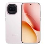 vivo iQOO Z11 Turbo official design showing front display and rear camera module in white color.