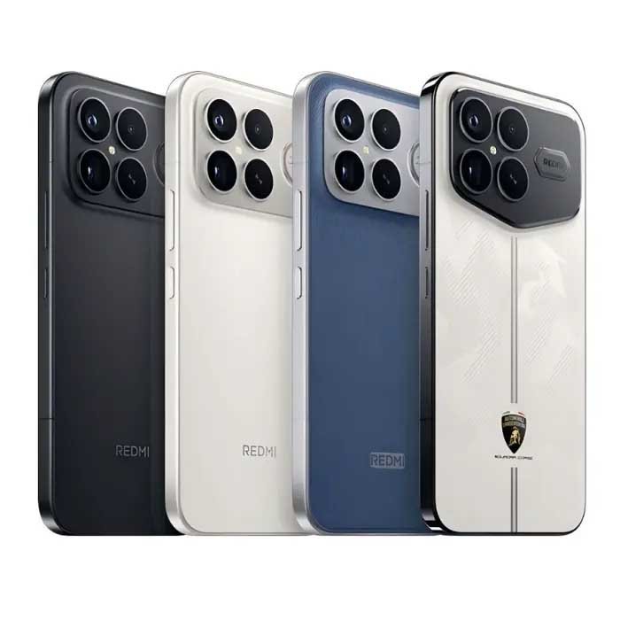 Xiaomi Redmi K90 Pro Max all colors official side view and design showcase