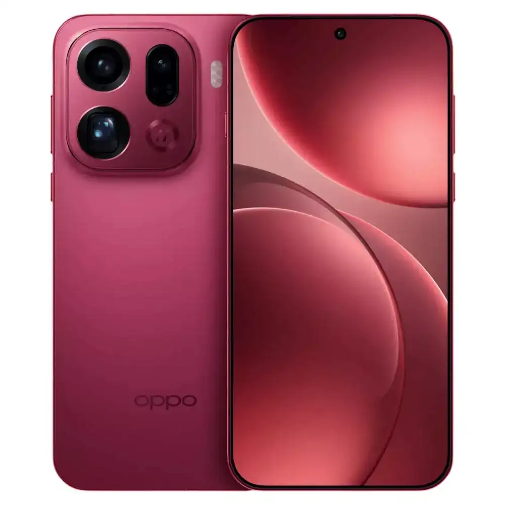 Oppo Find X9 Pro Velvet Red Official Design and Camera Module