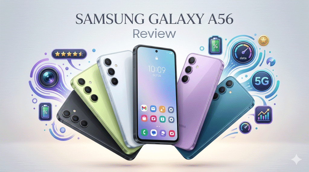 Samsung Galaxy A56 all available colors