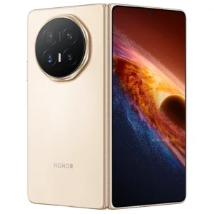 HONOR Magic V6 Gold edition ultra-slim foldable smartphone front and back design layout
