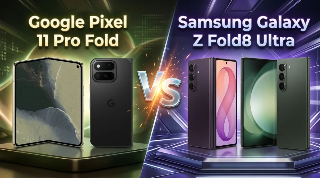 Google Pixel 11 Pro Fold vs Samsung Galaxy Z Fold8 Ultra