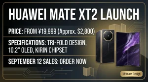 Huawei Mate XT2 launch