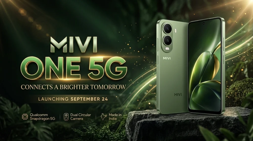 Mivi One 5G price, official specs, Snapdragon processor, and release date