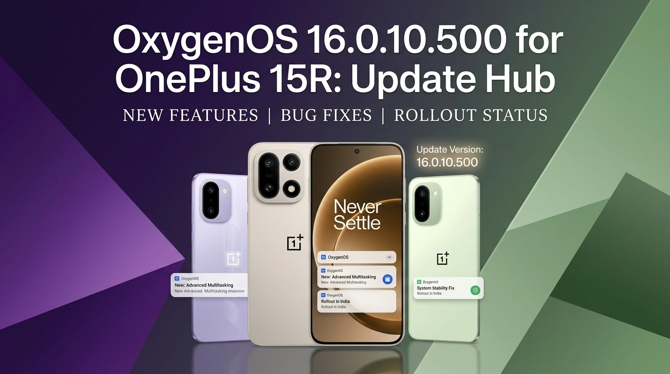 OnePlus 15R OxygenOS 16