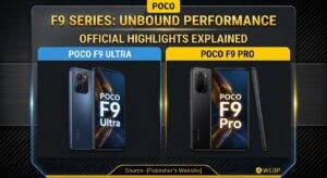 POCO F9 series Ultra and Pro official highlights explained