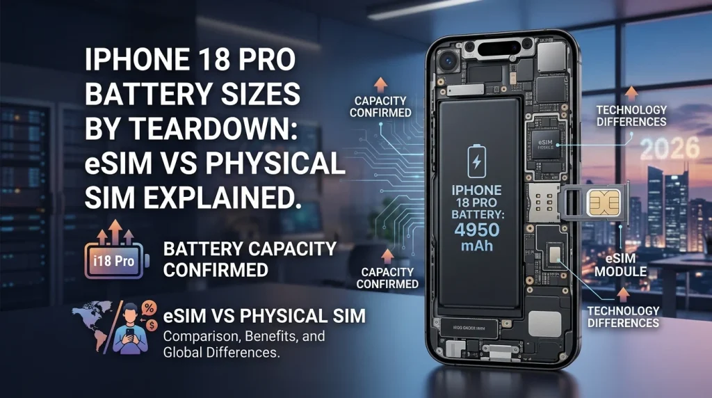 iPhone 18 Pro Battery