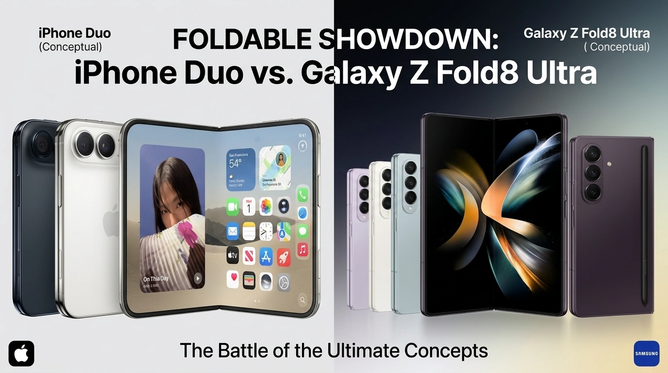 iPhone Duo vs Galaxy Z Fold8 Ultra