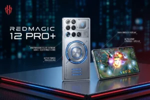 REDMAGIC 12 Pro+ gaming smartphone with Snapdragon 8 Elite Extreme processor and ICE-X cooling system